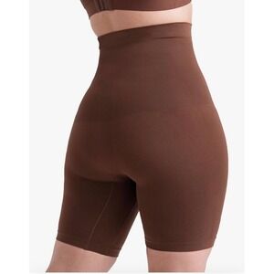 Shapermint Shaper Short High Waisted Brown NWT XL XXL 2XL Compression Shapewear